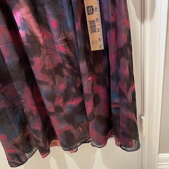 Women’s Boho Maxi Dress Floral w/pockets Plus Size XXL 20 NEW Sofia Vergara - Picture 6 of 14